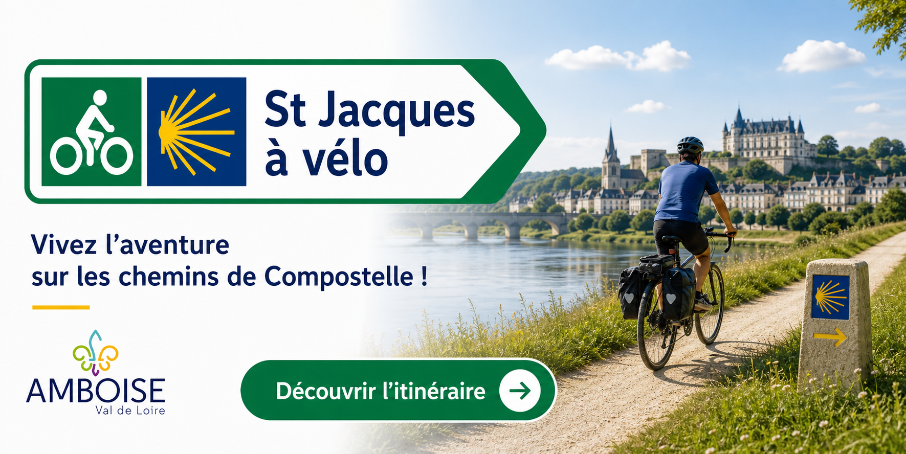 St Jacques à vélo