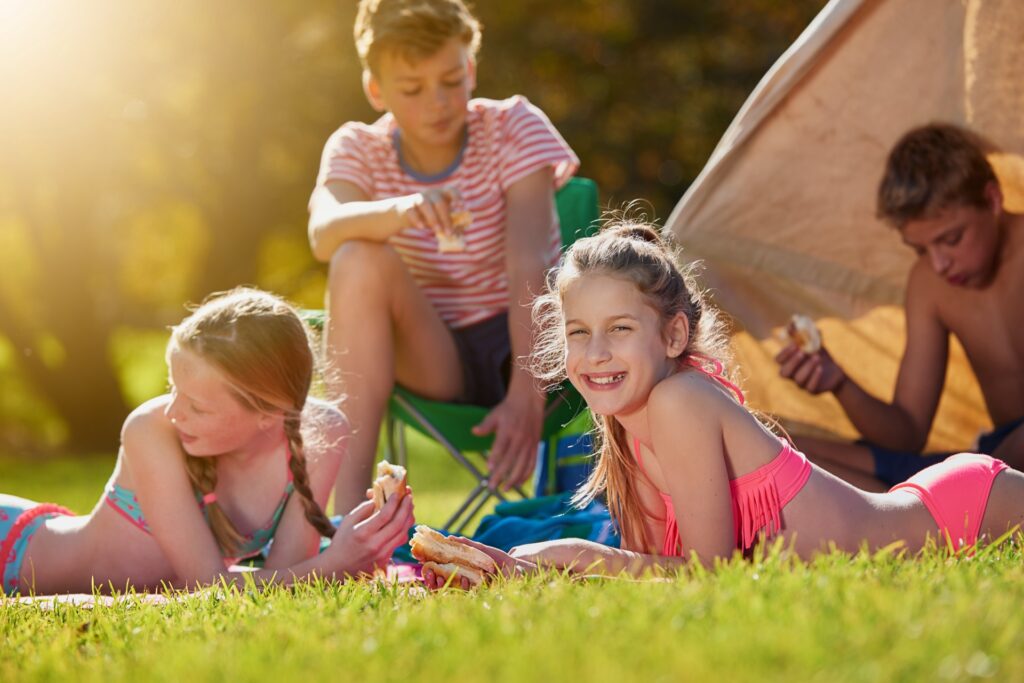Emplacement camping